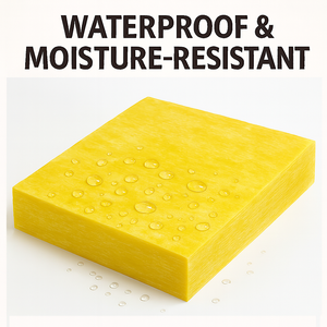 Couverture en <span class=keywords><strong>laine</strong></span> <span class=keywords><strong>de</strong></span> <span class=keywords><strong>verre</strong></span> - Densité 32 kg/m, <span class=keywords><strong>épaisseur</strong></span> 50 mm, ignifuge A1, écologique, acoustique pour l'isolation des tuyaux CVC et industriels - Product Image 3