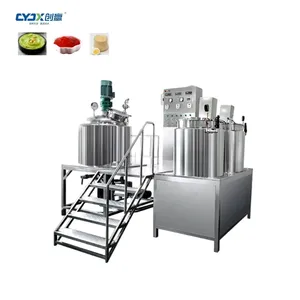 CYJX Vacuum omogeneizer emulsionante Mixer serbatoio di miscelazione in acciaio inossidabile che fa macchina crema formaggio