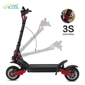 Trottinette électrique à deux roues pour adulte avec éclairage LED, frein à disque, design pliable, vitesse maximale >65 km/h, autonomie 80-100 km - Product Image 5