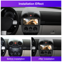 Podofo-Autoradio Android 9 pouces pour Volkswagen Beetle 2004-2010, GPS, RDS HIFI, Support Caméra AHD