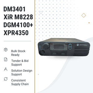 Radio Motorola XiR M8228 para Servicio <span class=keywords><strong>de</strong></span> Taxi, DM3401 XPR 4350, Comunicación por Radio para Taxi, Radio Bidireccional Montada en Vehículo, DMR VHF DGM 4100+ - Product Image 1