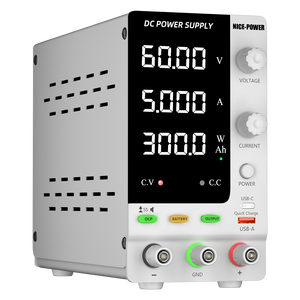 Fuente de Alimentación de CC de Alta Calidad <span class=keywords><strong>SPPS</strong></span>-C3010C 30V 10A, Carga de Batería Digital Ajustable, Interfaz de Carga USB, China - Product Image 1