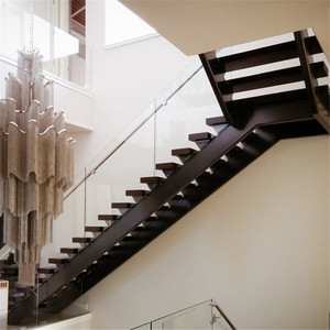 Escaleras para el hogar personalizadas, ESCALERAS <span class=keywords><strong>DE</strong></span> <span class=keywords><strong>HIERRO</strong></span> para precios exteriores, escaleras rectas - Product Image 2