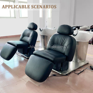 Cama de Spa Eléctrica Giratoria de Lujo: <span class=keywords><strong>Silla</strong></span> de Lavado de <span class=keywords><strong>Cabello</strong></span> con Hidroterapia - Product Image 6