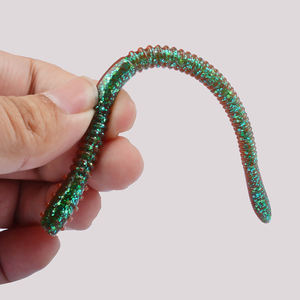 תולעת noodle פיתיון רך-חסר משקל שוקע עפר תולעת פיתיון ל טיפה <span class=keywords><strong>rig</strong></span> bass & מנדרין דגים - Product Image 3