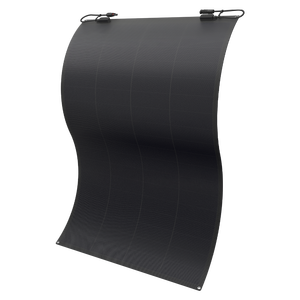 200W 耐クラック HPBCセル ETFE 全黒 フレームレス フレキシブルソーラーパネル OEM対応 迅速発送 バルコニー・RV・ボート向け在庫 - Product Image 1