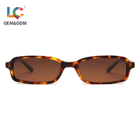 Nouvelles Lunettes de Soleil Carrées Épaisses en Acétate, Design Rétro Luxe des Années 90, Unisexe, Protection UV400 Polarisée, Monture Épaisse, Certifiées CE, OEM