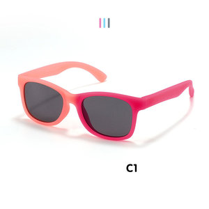 All'ingrosso occhiali da sole all'aperto per bambini con UV400 polarizzazione Logo personalizzato nuovo stile gradiente Tac Frame in viola rosso <span class=keywords><strong>blu</strong></span> - Product Image 4