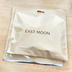 Eco Friendly <b>Waterproof</b> Custom Printed Kraft Paper Die Cut Handle Gift Bag for Apparel & Retail Shopping - Product Image 5