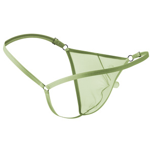 <span class=keywords><strong>Slip</strong></span> Micro Bikini da <span class=keywords><strong>Uomo</strong></span> Stile <span class=keywords><strong>Brasiliano</strong></span> Sexy a Vita Bassa, Morbido, Elastico e Traspirante, Colori Personalizzabili - Product Image 2