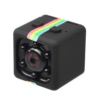 Kamera CCTV Mini HD 1080P SQ11, kamera keamanan rumah deteksi gerakan penglihatan malam luar ruangan dalam ruangan kamera perekam Mini nirkabel