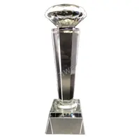 Grote Diamant Kristal Award En Trofee Voor Beste Team