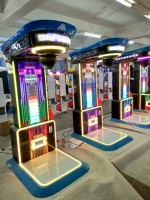 Machine de jeu d'arcade de boxe à pièces pour centres de jeux et centres commerciaux pour tous les âges Test de puissance inclus