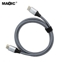 CE OEM Nouveau 2.1 Câble HDMI 8K 60Hz Mâle à Mâle Cordon PVC pour Moniteur 4K 120Hz 2.1 8K Ligne HDMI