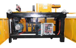 Máquina para Fabricar Cajas de Abejas Integrada 2025 con Fresadora de Bordes y Elevador, Motor de 2*3KW, Producción de 300 Piezas/H - Product Image 2