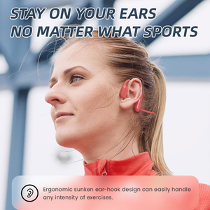Auriculares Bluetooth X1 de Conducción Ósea, Diseño Abierto, para Ciclismo y Conducción, Elásticos 360 °    Auriculares Inalámbricos Resistentes al Agua Bend IPX5 - Product Image 5