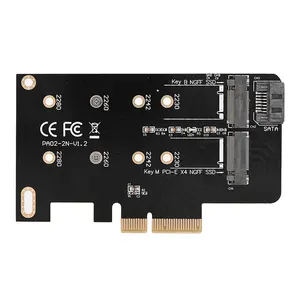 M2 SSD محول M.2 NGFF B + M مفتاح SATA SSD M2 محول للحاسوب النقال تحويل برو بطاقة ل أبل SSD محول