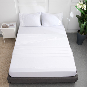 Tùy Chỉnh Màu Sắc 4 Pcs Đồng Bằng Bông Tấm Đôi Đầy Đủ Nữ Hoàng Vua Kích Thước Giường Phẳng Tấm Cho Khách Sạn Và Nhà - Product Image 6