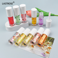 Nouveau style Huile à lèvres repulpante aux fruits, Huile à lèvres hydratante, Gloss à lèvres végétalien, Huile-gloss à lèvres végétalien sous marque privée
