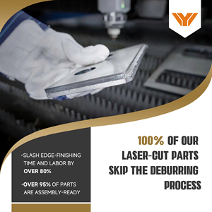 Iwon tùy chỉnh cắt laser bộ phận kim loại thép không gỉ sắt nhôm OEM ODM tấm kim loại chế tạo chế biến sản xuất - Product Image 2