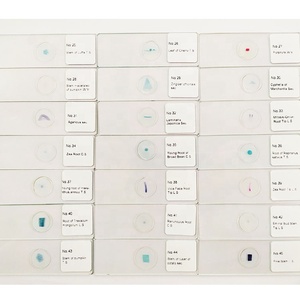 Tallo de alta calidad macerado de portaobjetos de vidrio de microscopio de calabaza portaobjetos de microscopio preparados - Product Image 3