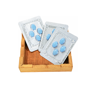Male Enhancement Blue Pills Vitality Stamina Energy Support 4 Tablets <b>Herbal</b> <b>Supplements</b> OEM ODM - Product Image 3