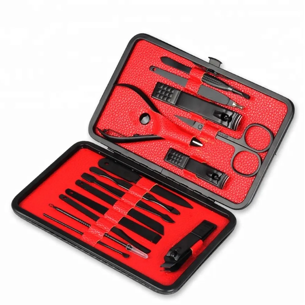 Beauty Tools 15 Pieces Hot Selling Nail Clippers Kit Nail Care Tools Manicure Pedicure Set