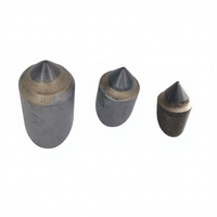 Dents de carbure de tungstène forgées JUXIN X55 à haute résistance à l'usure, à souder, modèles BR1 BR2 BR3 BR4, pour outils de forage de puits et d'exploitation minière du charbon