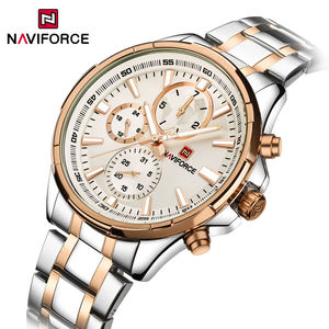 Reloj de Cuarzo NAVIFORCE NF9089 de Lujo para Hombre, Reloj de Regalo para Hombre, Correa de Acero Inoxidable, Relojes Deportivos de Pulsera - Product Image 2