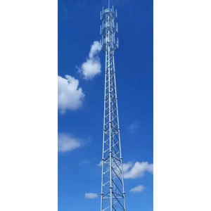 Columna de estructura de acero con celosía Angular, Radio de comunicación de 3 patas, Isp de 3 patas, antena galvanizada independiente, torre de 100 metros - Product Image 4