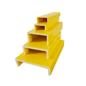 Tubes creux en fibre de verre pultrudée Tube rond rectangulaire carré en plastique composite FRP - Product Image 1