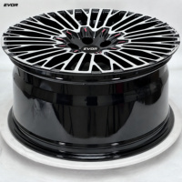 Velg EVOR Forged Wheels Laris Manis 5x114.3 5x112 5x120 Rims Aluminium Alloy Mobil Penumpang 17 18 19 20 21 22 23 Inch untuk Mercedes-Benz