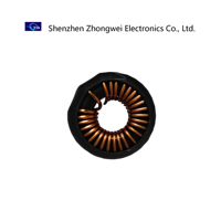 Bobina de Inductancia de Anillo Magnético de Aluminio con Regla de Hierro Anti-interferencia y Filtrado de Almacenamiento de Energía ZhongWei Personalizada T68126 68UH 2OA