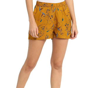 Shorts de Mujer al por Mayor, Modelo 2025, Personalizados, Negros, Lisos, Holgados, Cortos, de Poliéster - Product Image 4