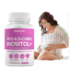 Ausreson OEM Myo-inositol Cápsulas Suplemento de fertilidad Mujeres Soporte Folato Multivitamínico Myo Inositol Cápsulas - Product Image 1