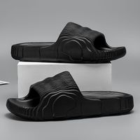 Sandales Décontractées d'Été pour Hommes en EVA, Impression 3D Style Pixel, Claquettes de Plage, Vente en Gros, Idéales pour la Douche, la Maison et l'Extérieur