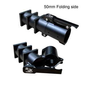 RJXHOBBY 50/60mm Carbon Fiber Tube Fittings Heavy Load Drone Arm Round Tube <b>Quick</b> <b>Release</b> Connectors & Carbon Tube <b>Clamps</b> - Product Image 4