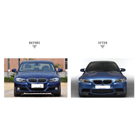 Gemmeo kit bodi bumper mobil, suku cadang mobil kualitas tinggi gaya M3 untuk 2009-2012 BMW 3 seri E90 M3 PP