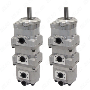 Pompe à engrenages hydraulique WA250L1C 705-56-36040, unité pilote d'huile pour chargeuse sur pneus, pompe à engrenages à huile WA150-5R 705-56-34690, triple pilote hydraulique - Product Image 3