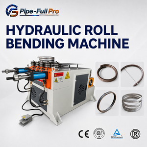7-Roll Pipe Ring Making <b>Machine</b> One-Pass Tube Forming <b>Machine</b> CNC Automatic Steel Tube Coil <b>Bending</b> <b>Machine</b> with CE Certified - Product Image 1