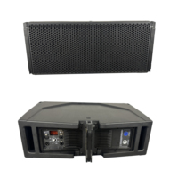 Sistema de Sonido Line Array Activo de 10 Pulgadas, 2200W RMS, 137dB SPL, Cobertura de 110 Grados, Altavoz de Neodimio para Eventos al Aire Libre y Estadios