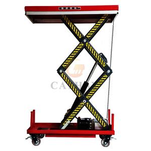 Platform Angkat Mini Tahan Lama <span class=keywords><strong>1</strong></span>~6m, Lift Gunting Terjangkau untuk Sewa, Lift Hidrolik Stasioner untuk Gudang - Product Image 4