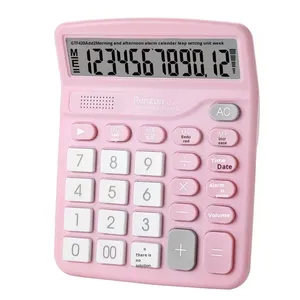 Calculadora Solar de 12 Dígitos, Colorida y Atractiva, de Plástico, para Oficina, Finanzas y Escritorio, con Función de Voz, Venta al Por Mayor - Product Image 3
