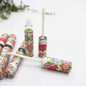 Tube en papier biodégradable vide pour baume à lèvres, emballage cosmétique en papier torsadé - Product Image 2