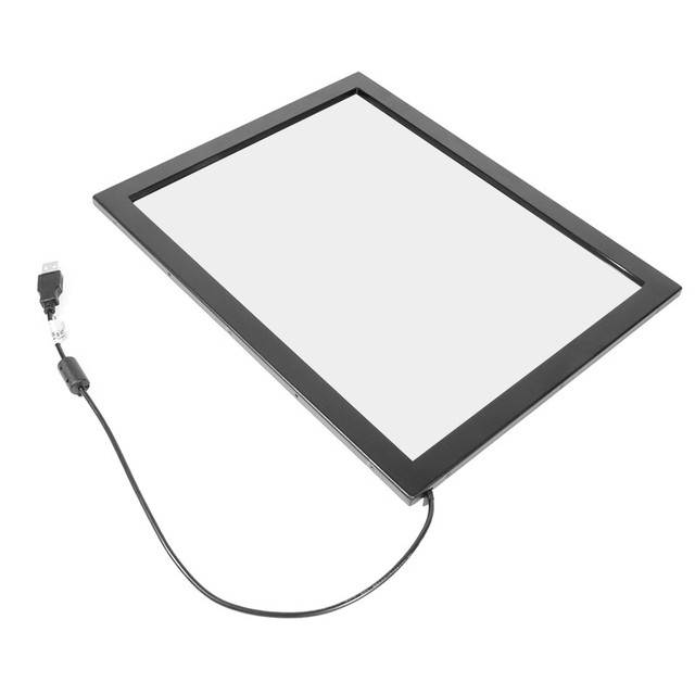 Yingtouch Frame Infrared Touch Screen Frame With Glass Multitouch Kit Overlay Customized Size Multi Points