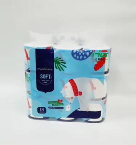 Papel Higiénico de Pulpa de Madera Virgen con Logotipo Personalizado en Relieve, Paquetes Mega, Papel para Baño, Económico - Product Image 5