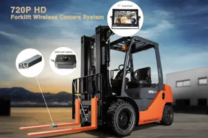 2022 Hot Portable Battery Operated Magnetic 720P HD Wireless Forklift Cam System With DVR Recording