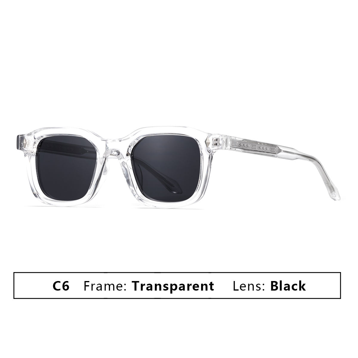 C6 TRANSPARENTE/NEGRO