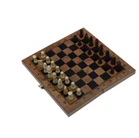 Travel Games Chess Game Sets Manufacturer Direct Custom 3 In 1 Magnetic Wooden Travel Chess Games Set With Board For Sale