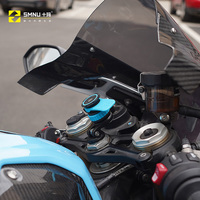SMNU Suspension magnétique amortissement Moto support de téléphone quatre couleurs boulon d'expansion moto support de téléphone